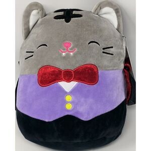 NWT Squishmallow 9" - "Tally‎ the Vampire Cat" - Halloween Edition Plush Toy NWT